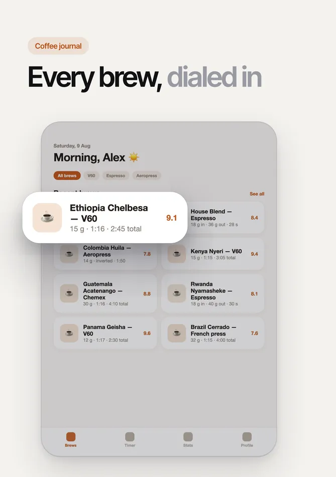 The sample app's first iPhone Duo screenshot in Minimal