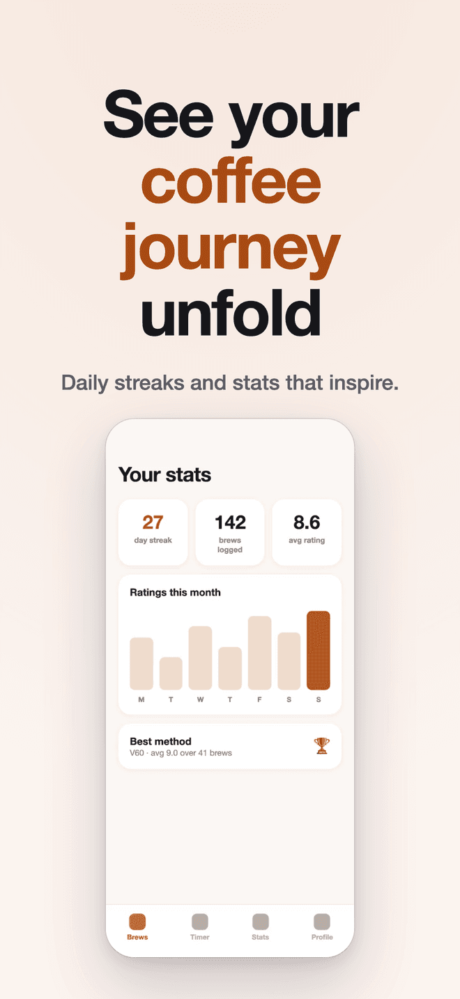 Editorial style, App Store screenshot 3 of 3