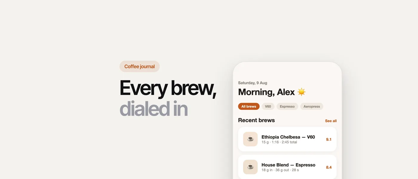 The sample app's App Store header in Minimal